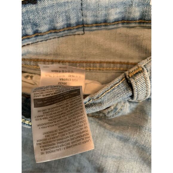 Levi’s 216 Denzien Skinny Fit Acid Washed Jeans - Picture 4 of 5